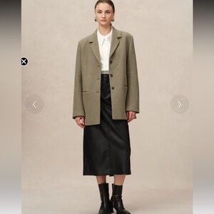 NWT tukaszsrudencki x Fabrique Fran Boxy Blazer Sz M